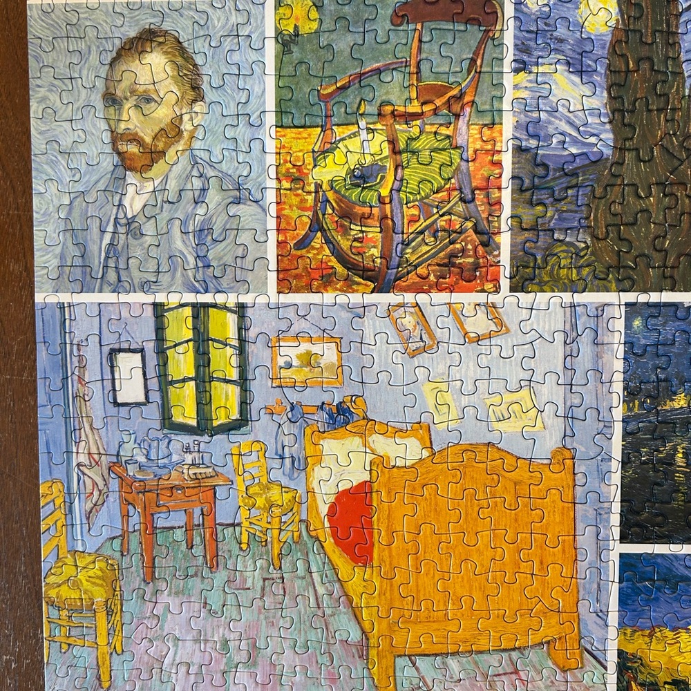 Re-marks Vincent Van Gogh 1500 Piece Puzzle Artistic Jigsaw Puzzle 🧩 - Picture 3 of 8